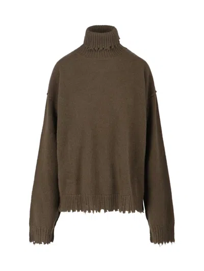 Uma Wang Cashmere Sweater In Green