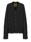 Uma Wang Woman Cardigan Charcoal Size S Cashmere In Grey