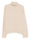 Uma Wang Long Sleeve Turtleneck Sweater In Neutral