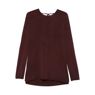 Uma Wang Sweaters In Burgundy