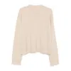 Uma Wang Cashmere Sweater With Fringed Hem In Neutral