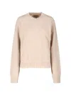 Uma Wang Round Neck Sweater In Pink