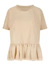 Uma Wang Beige Jersey Todi T-shirt In Beige