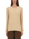 Uma Wang T-shirt "tata" In Neutral
