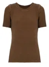 Uma Wang T-shirts And Polos In Brown