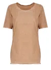 UMA WANG UMA WANG T-SHIRTS AND POLOS BEIGE