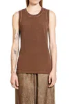 Uma Wang T-shirts & Tank Tops In Brown