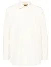 Uma Wang Tab Shirt In Neutrals