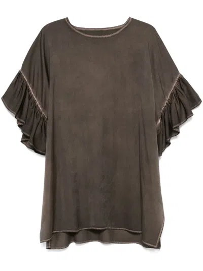 Uma Wang Top "talib" In Brown