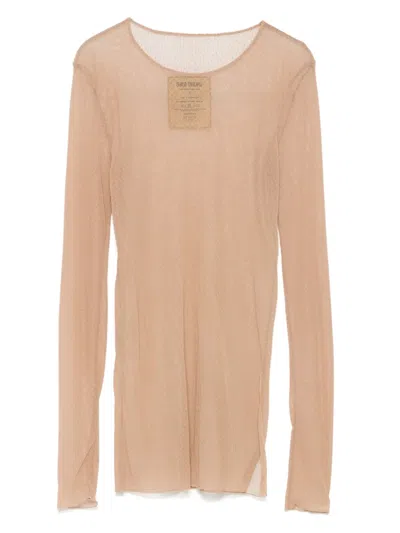Uma Wang Tata Top In Sesame Beige