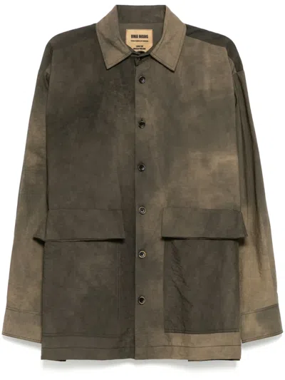 Uma Wang Tavis Shirt In Brown