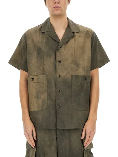 Uma Wang "terry" Shirt In Brown