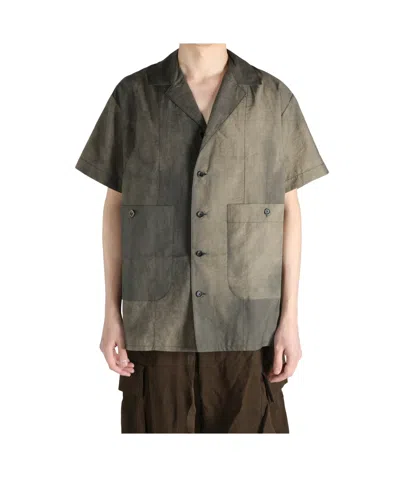 Uma Wang Terry Shirt In Green