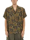 Uma Wang Printed Shirt In Multicolour