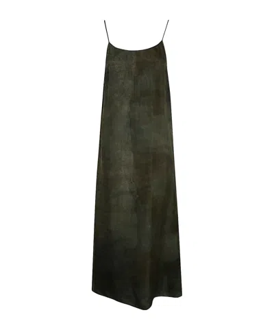 UMA WANG THIN SHOULDER STRAP DRESS