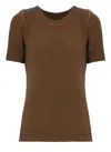 Uma Wang T-shirts And Polos In Brown