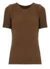 Uma Wang T-shirts And Polos In Brown