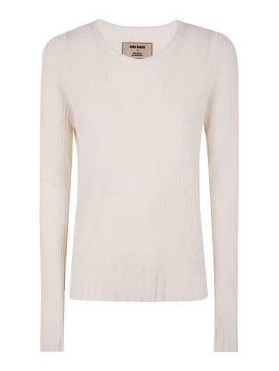 Uma Wang Long Sleeves Top In White