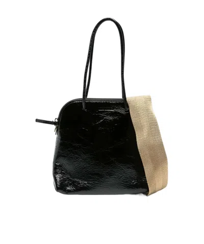 Uma Wang Top Handle Shoulder Bag In Black