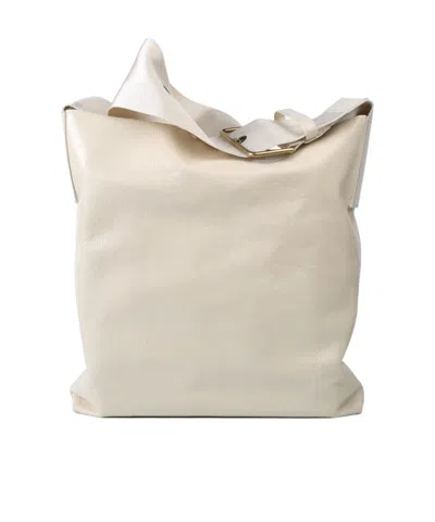 Uma Wang Top Handle Tote In Nude