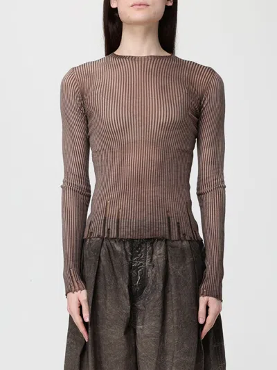 Uma Wang トップス  レディース カラー ダーク In Brown