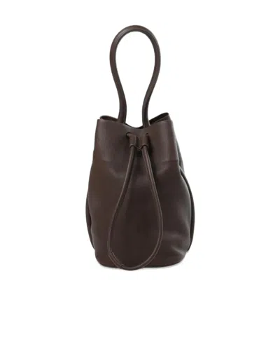 Uma Wang Top-handle Handbag In Brown