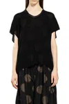 Uma Wang Polka-dot Sweater In Black