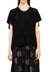 Uma Wang Polka-dot Sweater In Black