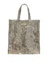 Uma Wang Textured Tote Bag With Sturdy Handles In Black