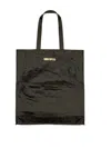 Uma Wang Black Tote Bag With Sturdy Handles In Brown