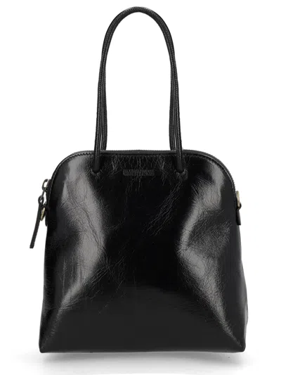 Uma Wang Tote Bag With Logo In Black