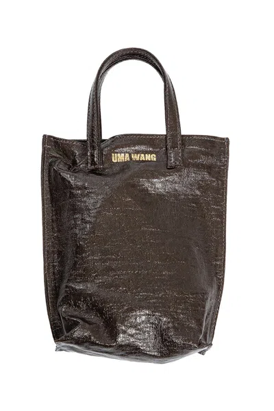 Uma Wang Tote Bags In Brown