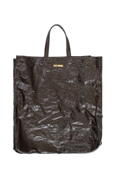 Uma Wang Tote Bags In Brown
