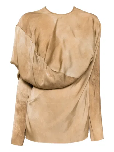 Uma Wang Long-sleeved Cover-up In Neutral