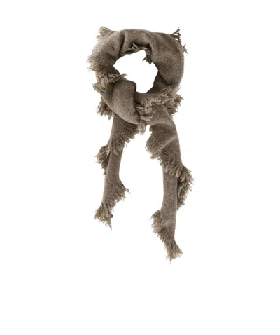 Uma Wang Triangle Scarf In Gray