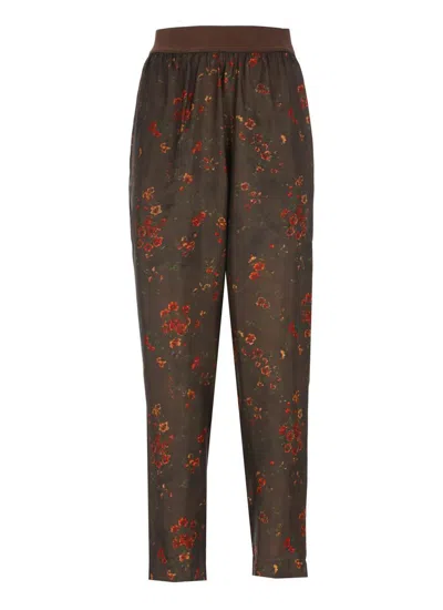 Uma Wang Trousers In Brown