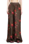 Uma Wang Trousers In Brown