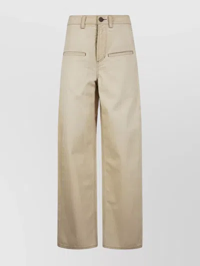 UMA WANG TROUSERS HAVING BACK POCKETS AND BELT LOOPS