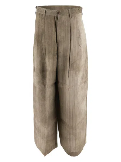 Uma Wang Trousers Man In Grey