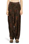 Uma Wang Palmer Baggy-fit Pants In Multicolor