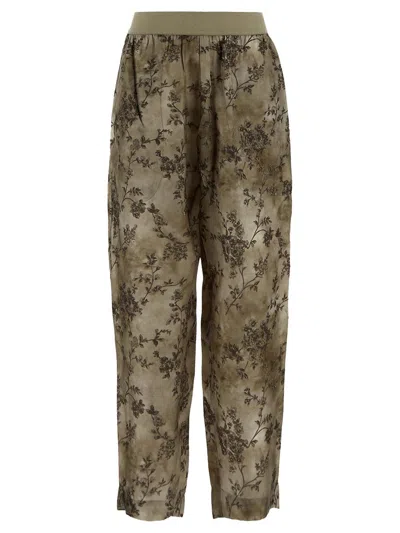 Uma Wang Trousers Woman In Green