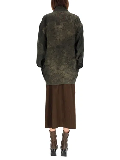 Uma Wang Tubby Shirt In Green
