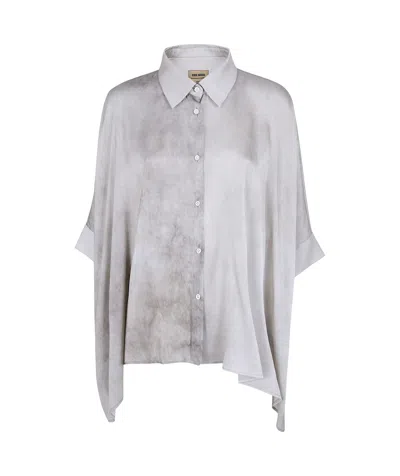 Uma Wang Turn-down Collar Shirt In White