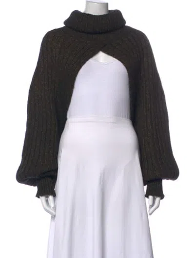 Pre-owned Uma Wang Turtleneck Sweater In Black