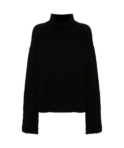 Uma Wang Turtleneck Sweater In Black
