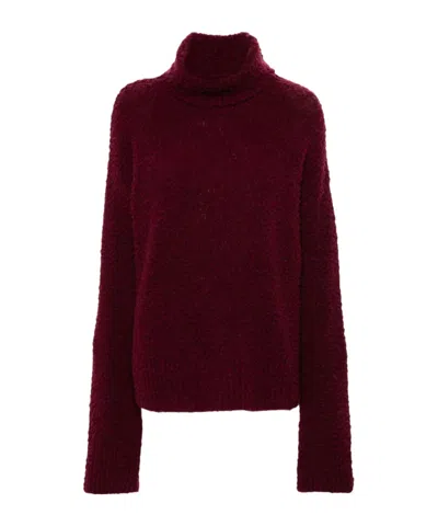 Uma Wang Turtleneck Sweater In Brown