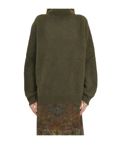 Uma Wang Turtleneck Sweater In Brown