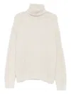 Uma Wang Turtleneck Sweater In Neutral