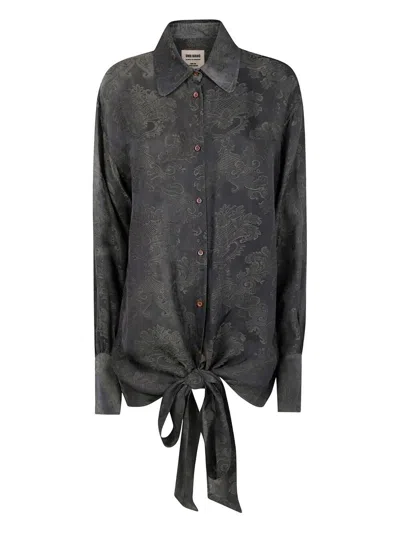 Uma Wang "twig" Top In Gray