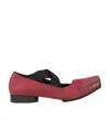 Uma Wang Heeled Ballet Flats In Red
